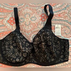 NWT. Soma black bra. Super cute